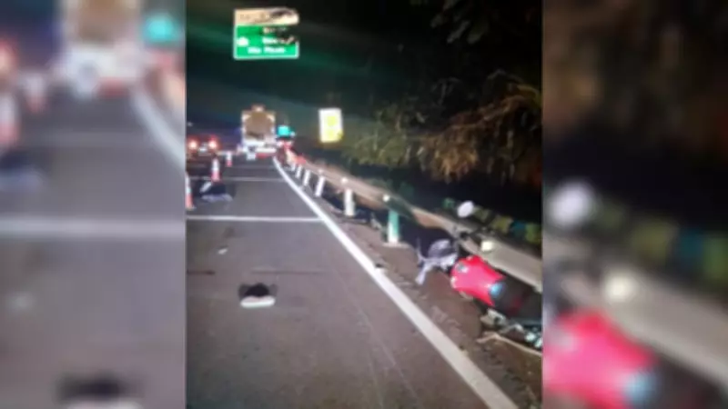 Motociclista morre atropelado por carro após pneu furar em rodovia SP-463