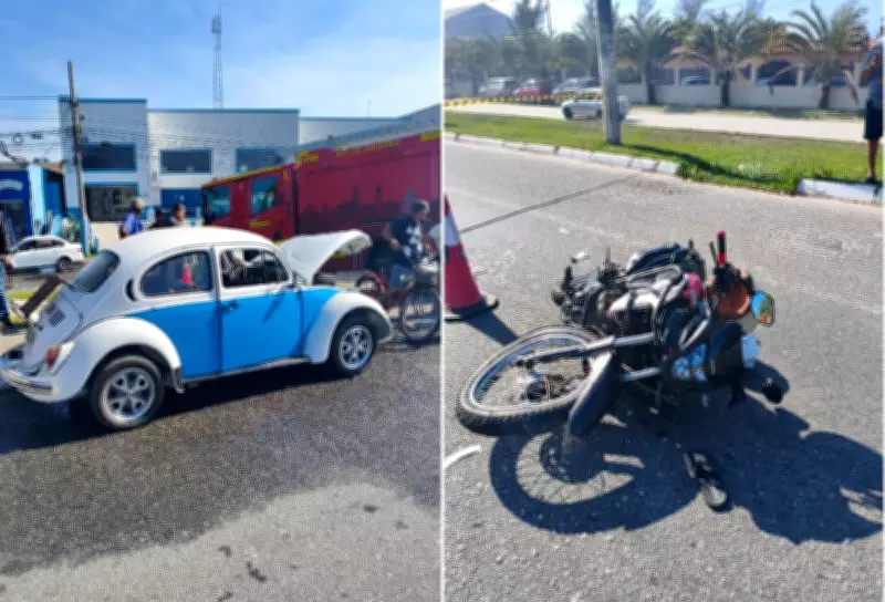 Motociclista morre em acidente na RJ-106 em Rio das Ostras