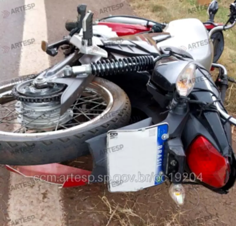 Motociclista morre em acidente na SP-215 em Casa Branca (SP)