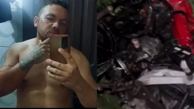 Motociclista morre em colisão com carro na véspera do aniversário de 32 anos