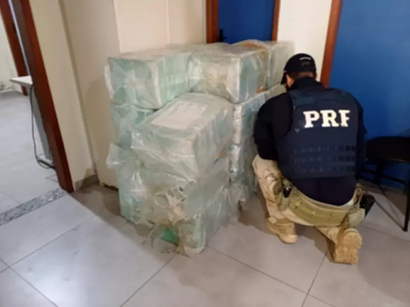 Motorista preso com 600 kg de maconha na Via Dutra em Piraí, RJ