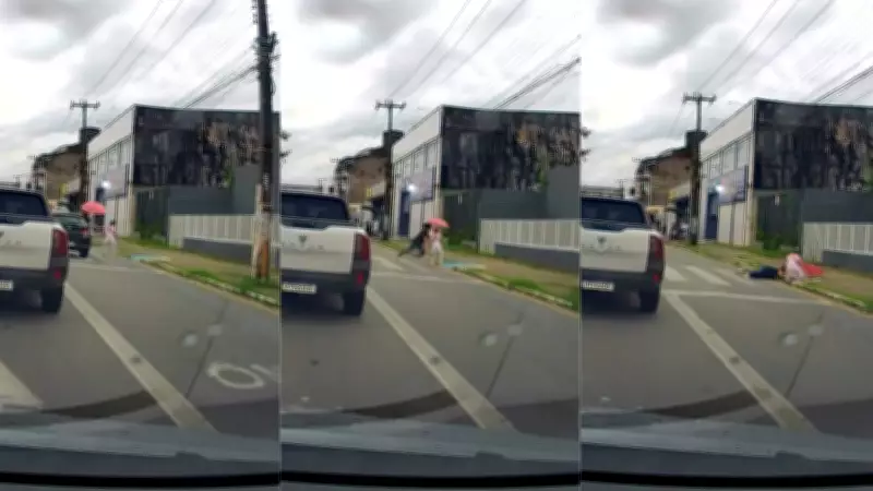 Mulher é atingida por carro na faixa de pedestres em São Luís