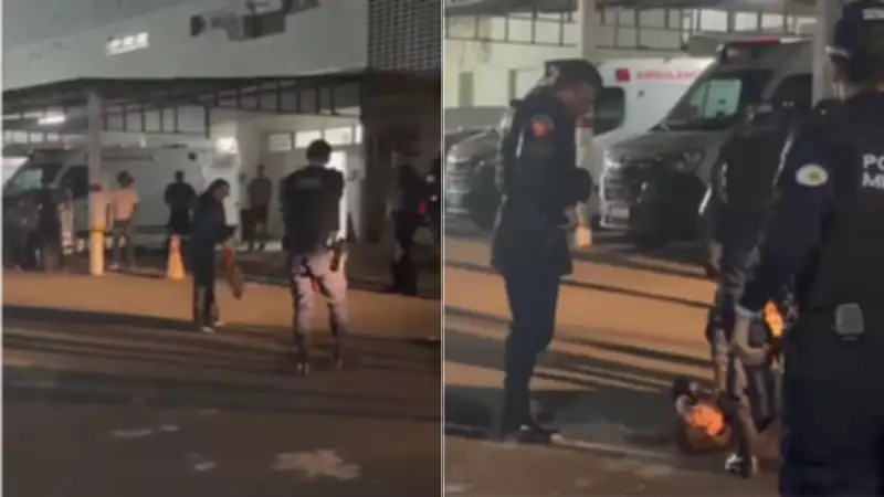 Mulher é presa após atacar carro do ex-companheiro com martelo e faca no DF