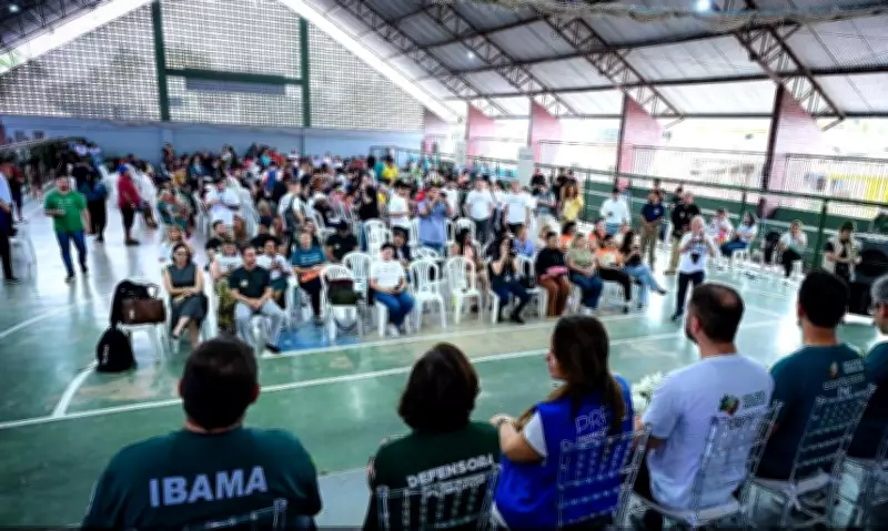 Mutirão no Marajó leva justiça, saúde e cidadania a ribeirinhos até sexta-feira