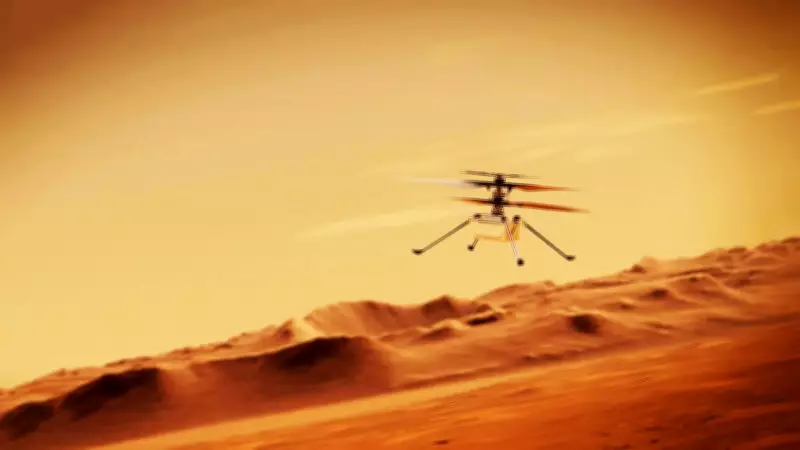 NASA desenvolve helicópteros supersônicos para Marte com testes bem-sucedidos