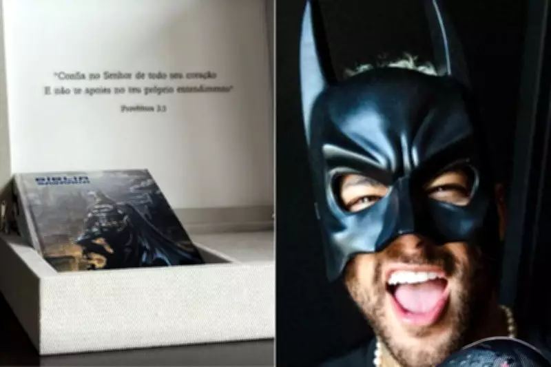 Neymar compartilha Bíblia do Batman e versículo bíblico nas redes sociais