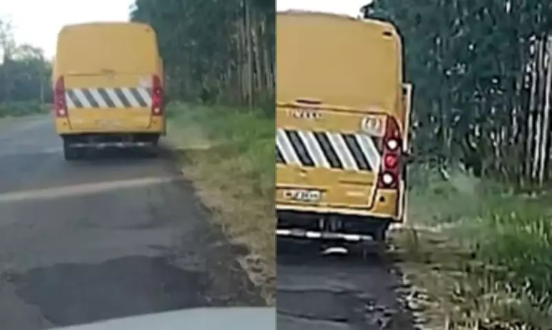 Ônibus flagrado aplicando veneno em Forquilhinha não é mais da educação, diz prefeitura