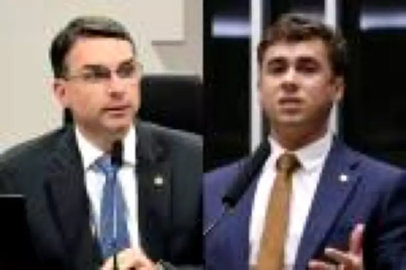 Nikolas Ferreira defende Flávio Bolsonaro após áudio sobre Banco Master