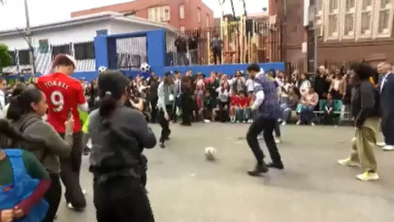 Nova York leva futebol de rua a 50 escolas públicas no Bronx para Copa 2026
