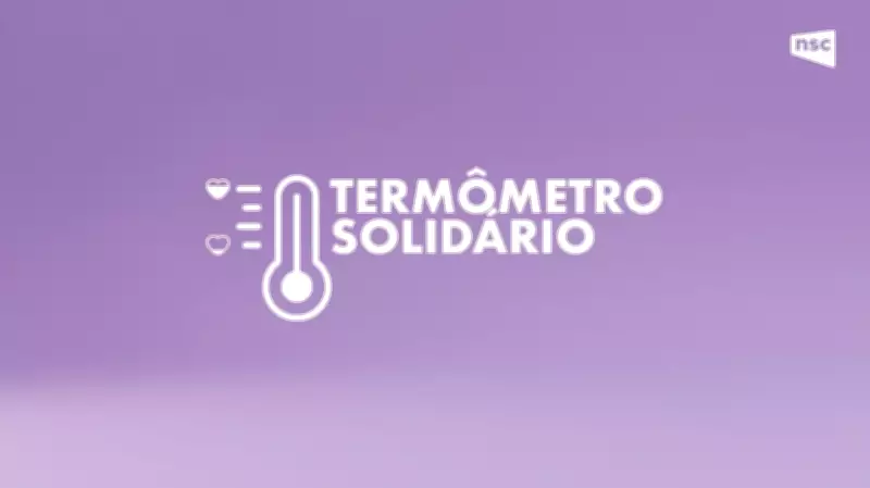 NSC lança Termômetro Solidário 2026 para arrecadar roupas de inverno em SC