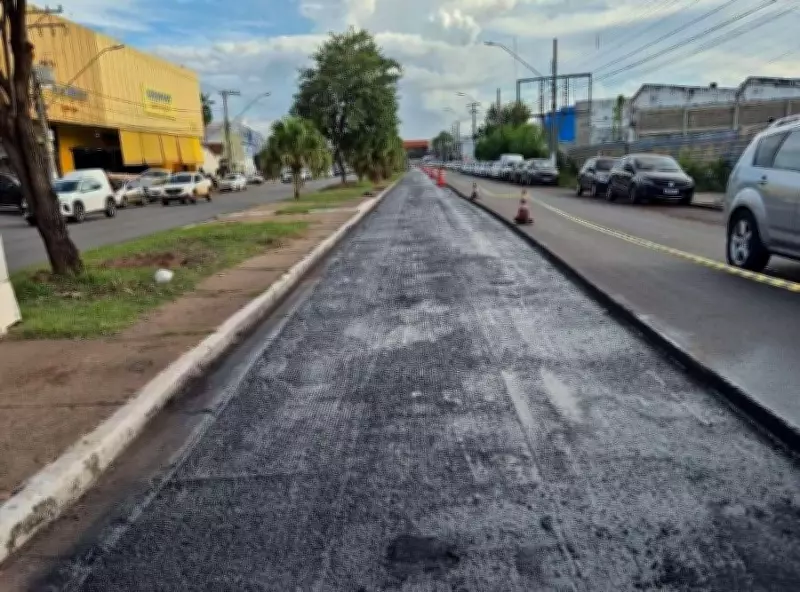 Obras do BRT interditam novo trecho da Avenida do CPA em Cuiabá