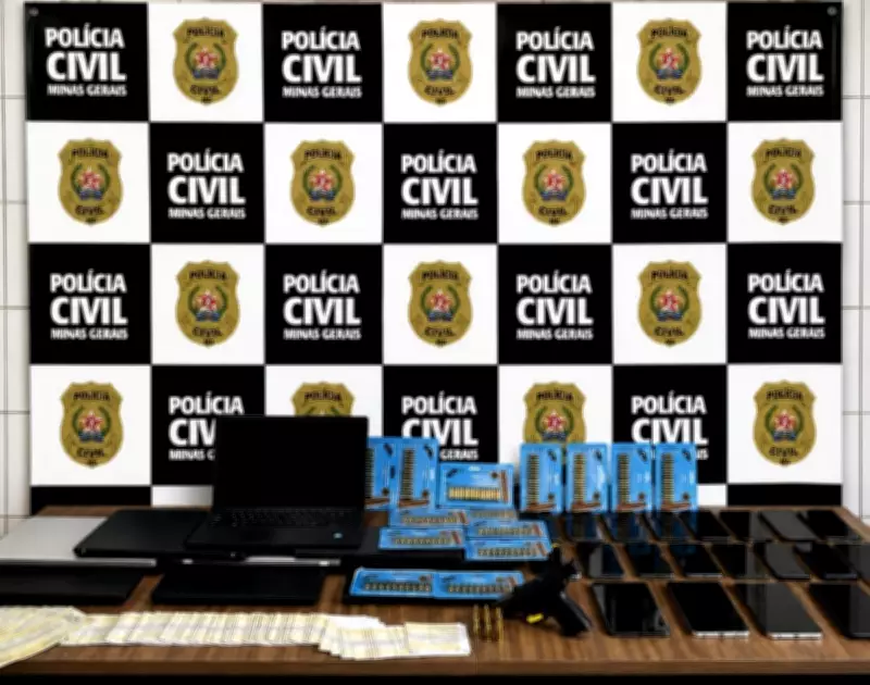 Operação 'Juros Sombrios' desarticula esquema de agiotagem e extorsão em MG