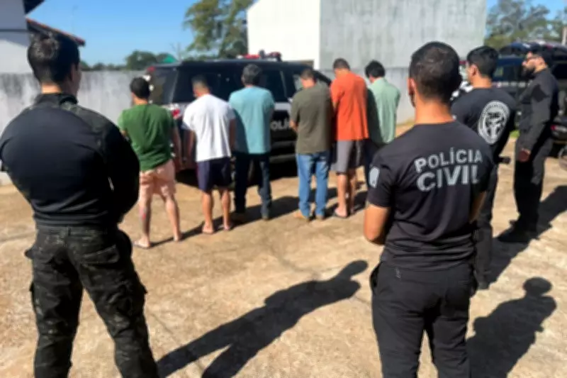Operação prende 10 suspeitos de furtos rurais e lavagem de dinheiro em MS