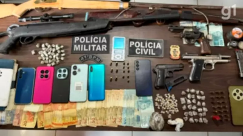 Operação Ruptura prende quatro suspeitos de facções criminosas em Guimarães