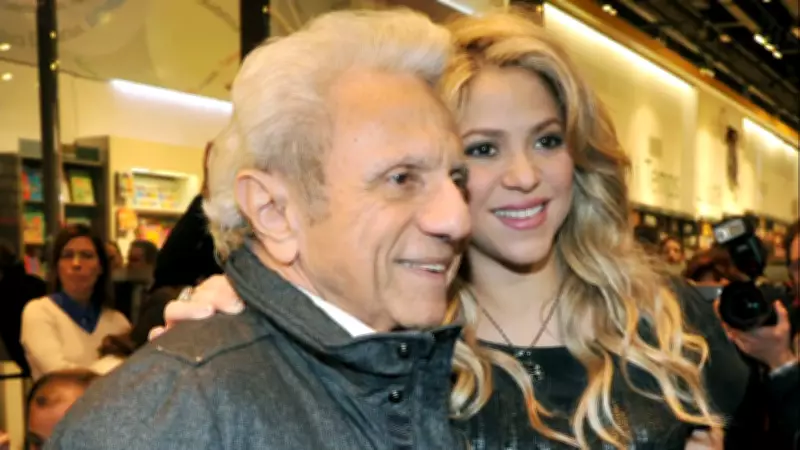 Pai de Shakira sofre AVC horas antes de show no Rio de Janeiro