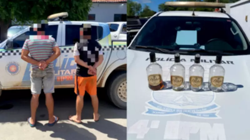 Pai é preso suspeito de dar bebida alcoólica ao filho de 15 anos no Piauí