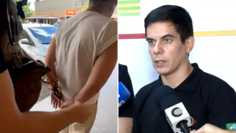Patroa suspeita de torturar doméstica grávida é presa e está 'assustada'