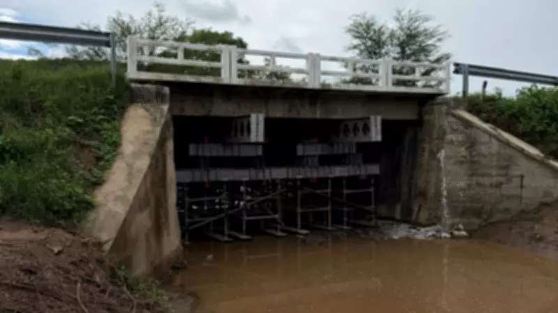 PE-145 em Caruaru é interditada para obra emergencial em ponte até 10 de maio