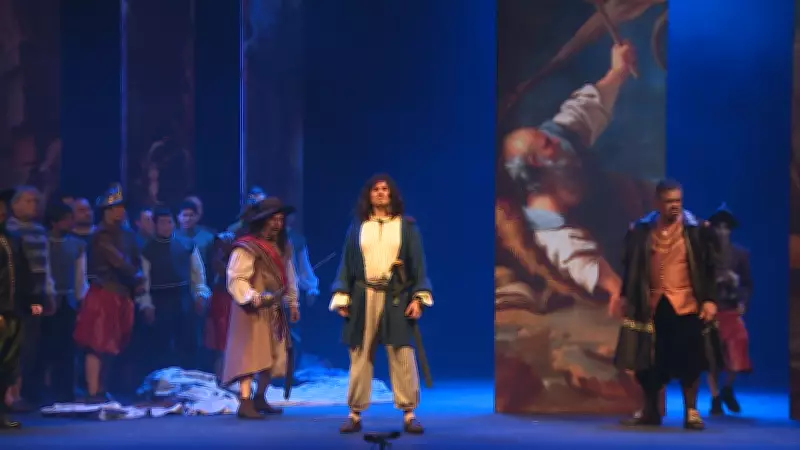 Ópera 'Salvator Rosa' estreia com casa lotada no Festival Amazonas de Ópera