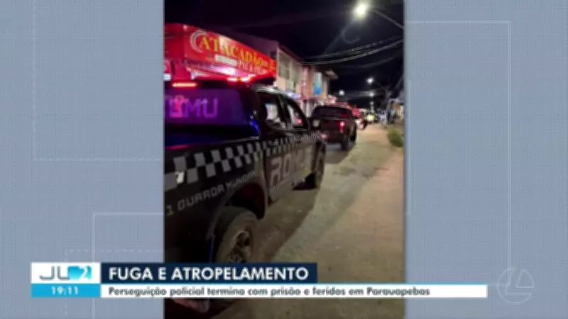 Perseguição policial em Parauapebas termina com duas jovens feridas e um preso