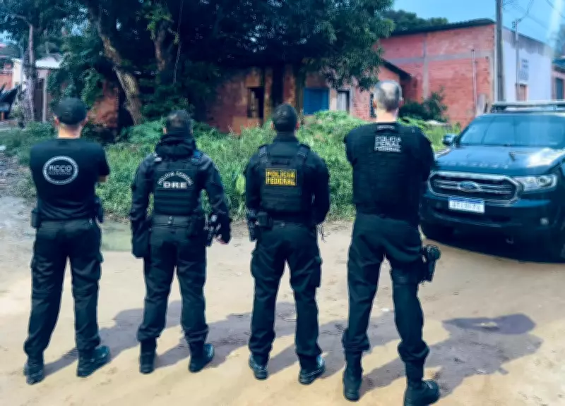 PF cumpre 165 mandados contra facções criminosas em 16 estados