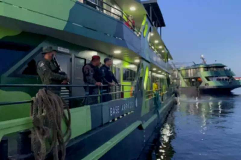 PMAM prende mulher com 11,7 kg de maconha em ferry boat no Amazonas