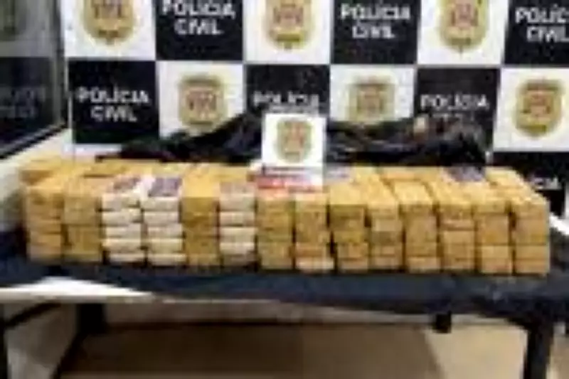 Polícia apreende 158 kg de cocaína avaliados em R$ 3 milhões em São Roque