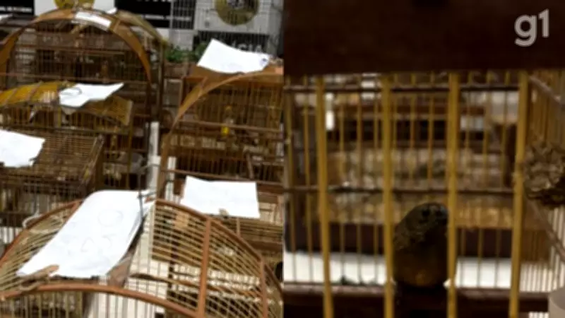 Polícia Civil apreende 14 aves silvestres em operação ambiental em Pinheiro