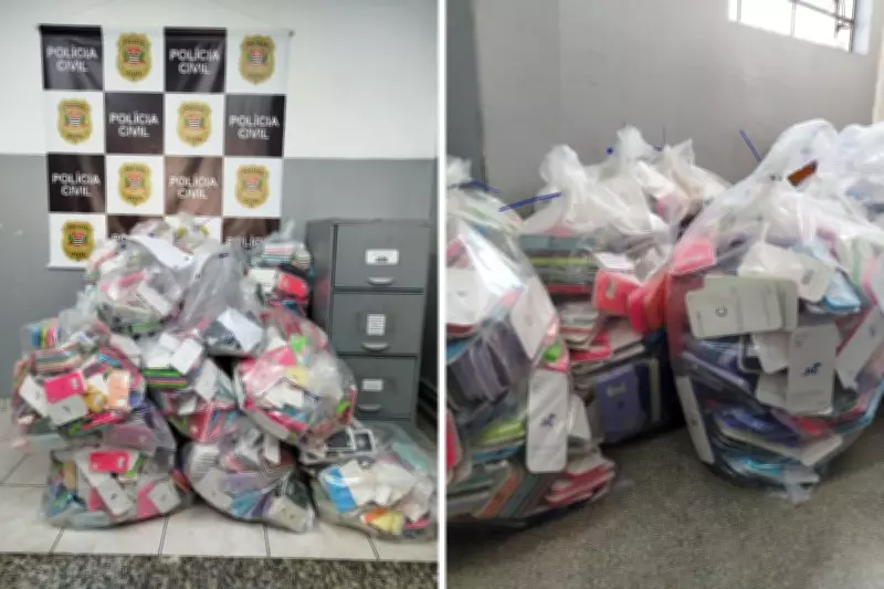 Polícia Civil apreende 2.585 produtos falsificados em São José dos Campos