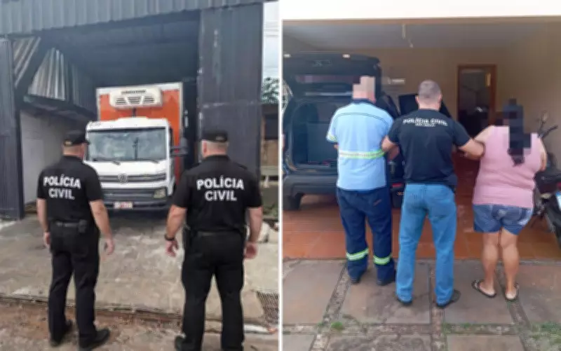 Polícia Civil prende casal suspeito de desviar carga de frios em Bebedouro