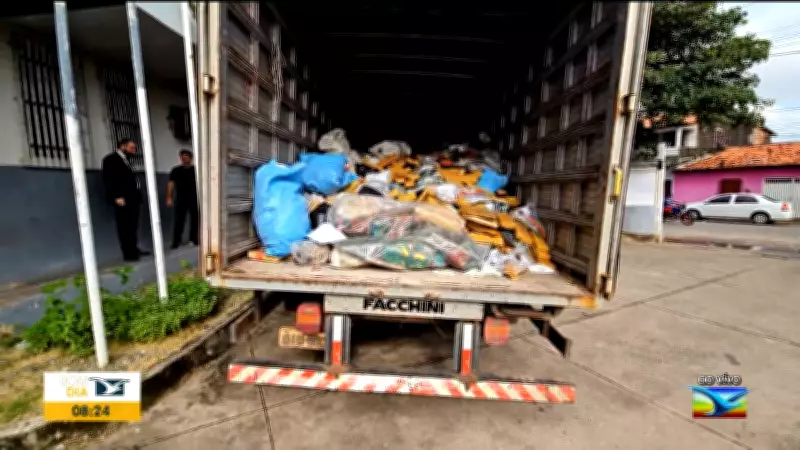 Polícia incinera 2,2 toneladas de drogas no Maranhão