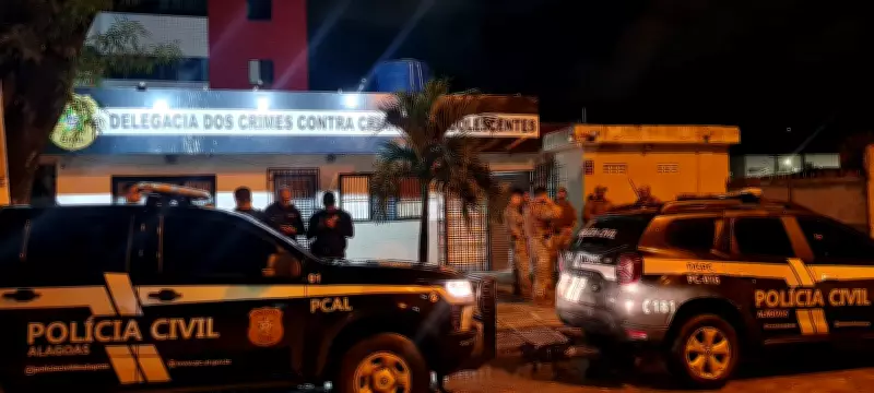 Polícia prende suspeito em operação contra abuso infantil em Maceió