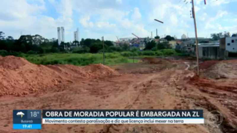 Prefeitura de SP embarga obra de moradia popular na Zona Leste