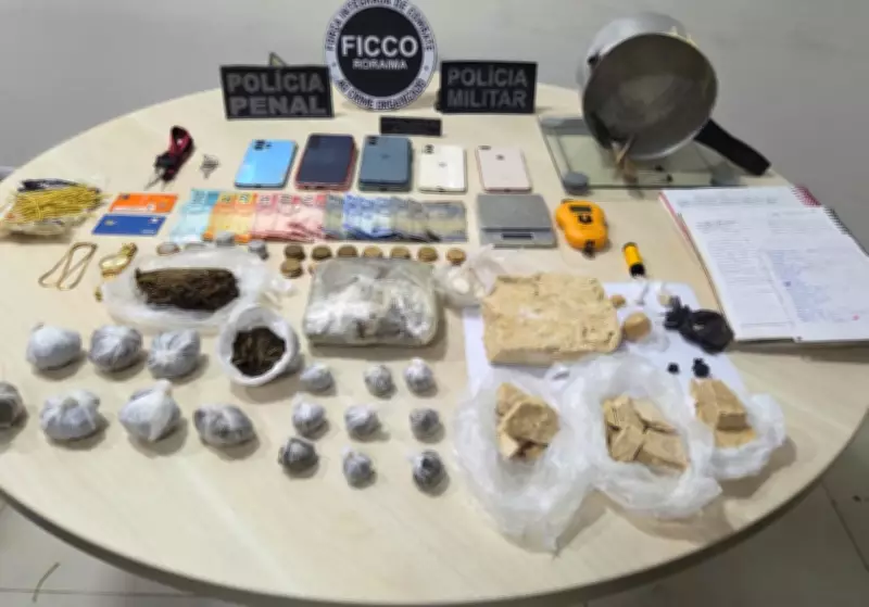 Presos com mais de 1 kg de cocaína e skunk em Rorainópolis