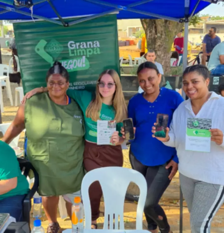 Projeto transforma recicláveis em créditos digitais para comércio em Pompéu