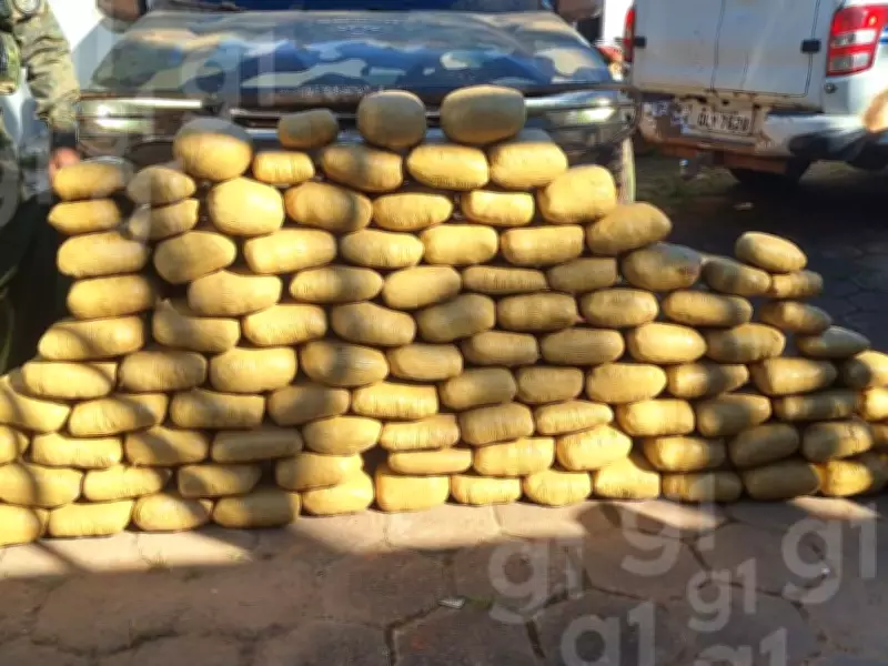Quadrilha é presa com mais de 100 kg de skunk em rodovia no Acre