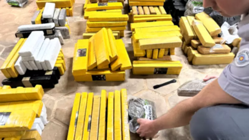Quase 500 kg de maconha apreendidos em Jaú após fuga de motorista