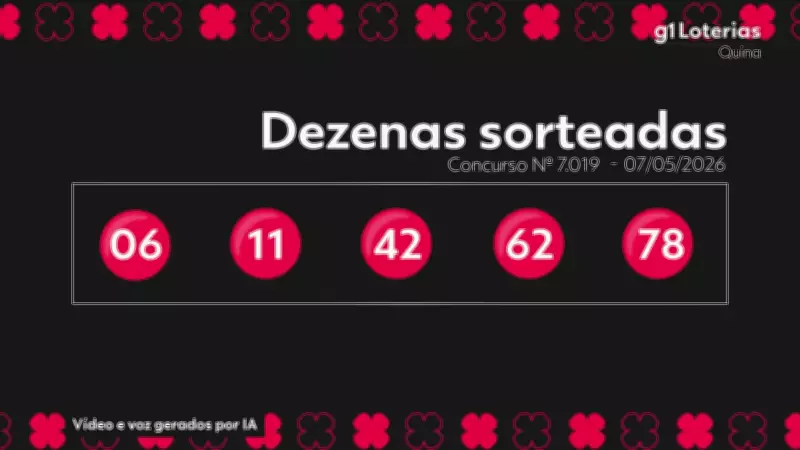 Quina 7019: Ninguém acerta e prêmio acumula em R$ 13 milhões