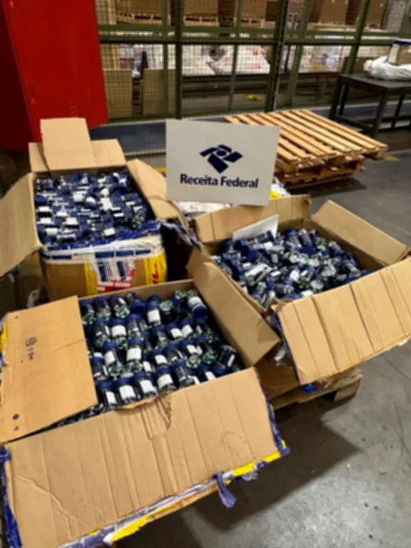 Receita Federal apreende 120 kg de medicamentos controlados em Viracopos