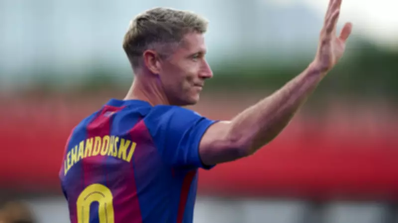 Robert Lewandowski anuncia saída do Barcelona ao fim da temporada