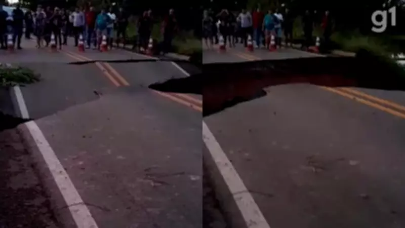 Rompimento da MA-014 isola povoado e interdita rodovia em Viana, MA
