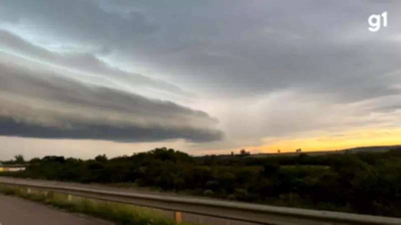 RS sob alerta vermelho de grande perigo para tempestades até sábado