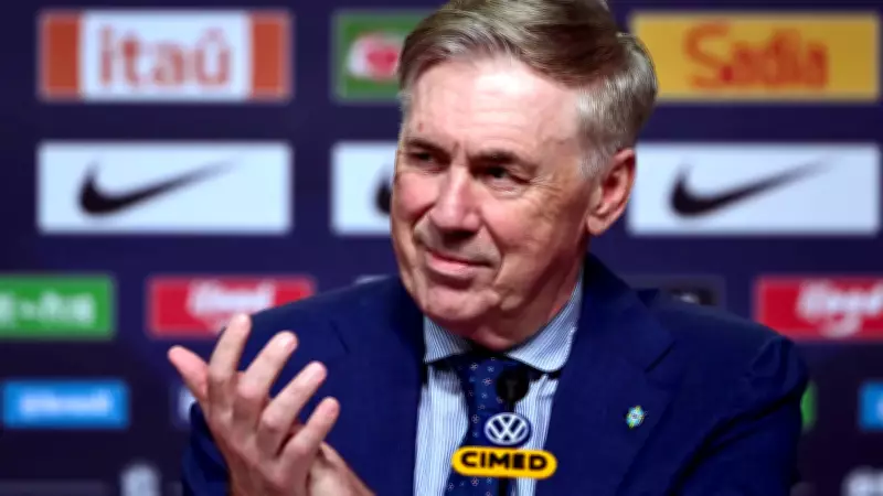 Seleção brasileira terá folgas na Copa do Mundo de 2026, anuncia Carlo Ancelotti