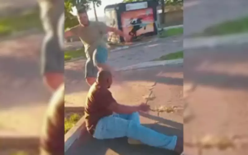 Servidor municipal chuta rosto de morador em briga em Álvaro de Carvalho