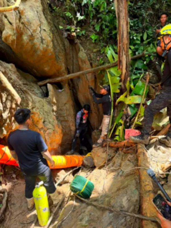 Sete pessoas presas em caverna no Laos após chuvas bloquearem saída