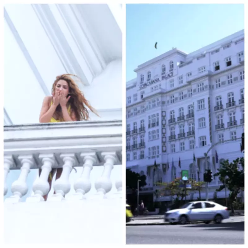 Shakira no Copacabana Palace: Livro de Ouro ganha estrela internacional