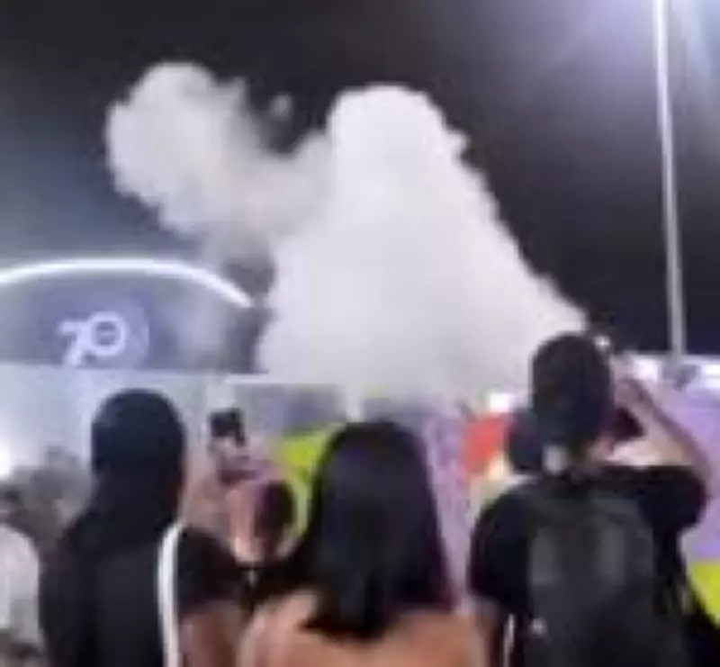 Show de Marina Sena no Festival LED termina em tumulto no Rio