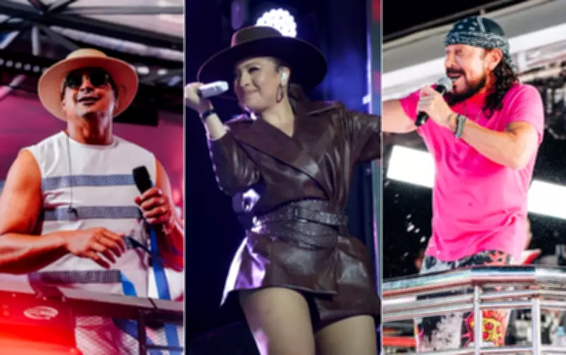 Shows de Bell Marques, Mari Fernandez e Xanddy Harmonia na Arena Nº 1 em Salvador