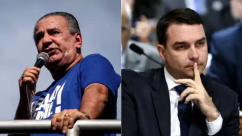 Silas Malafaia e Flávio Bolsonaro são alvo de denúncia por apoio eleitoral em culto