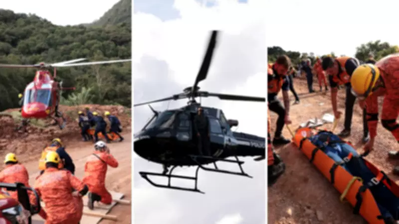 Simulado de resgate em deslizamentos mobiliza 400 agentes em Bento Gonçalves